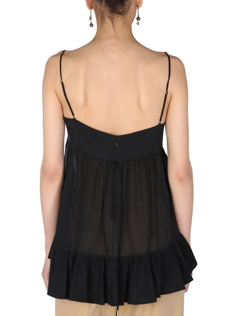 SEMI-TRANSPARENT TOP
