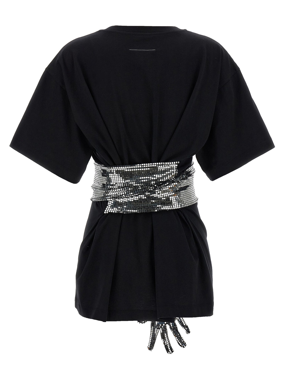 Sequin gloves T-shirt
