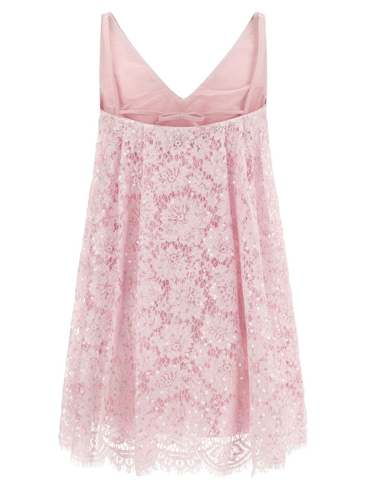 Sequin lace dress