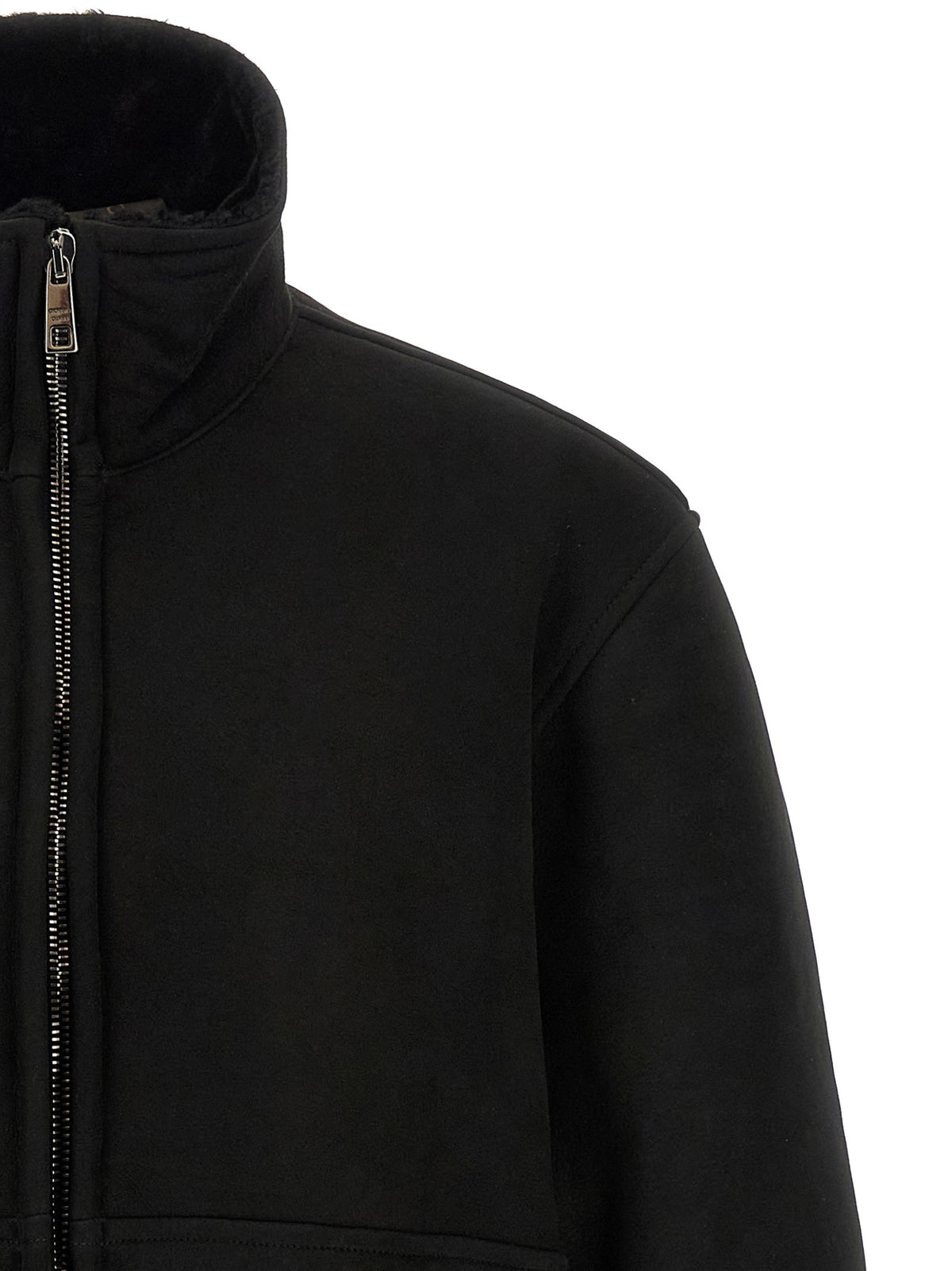 Shearling caban