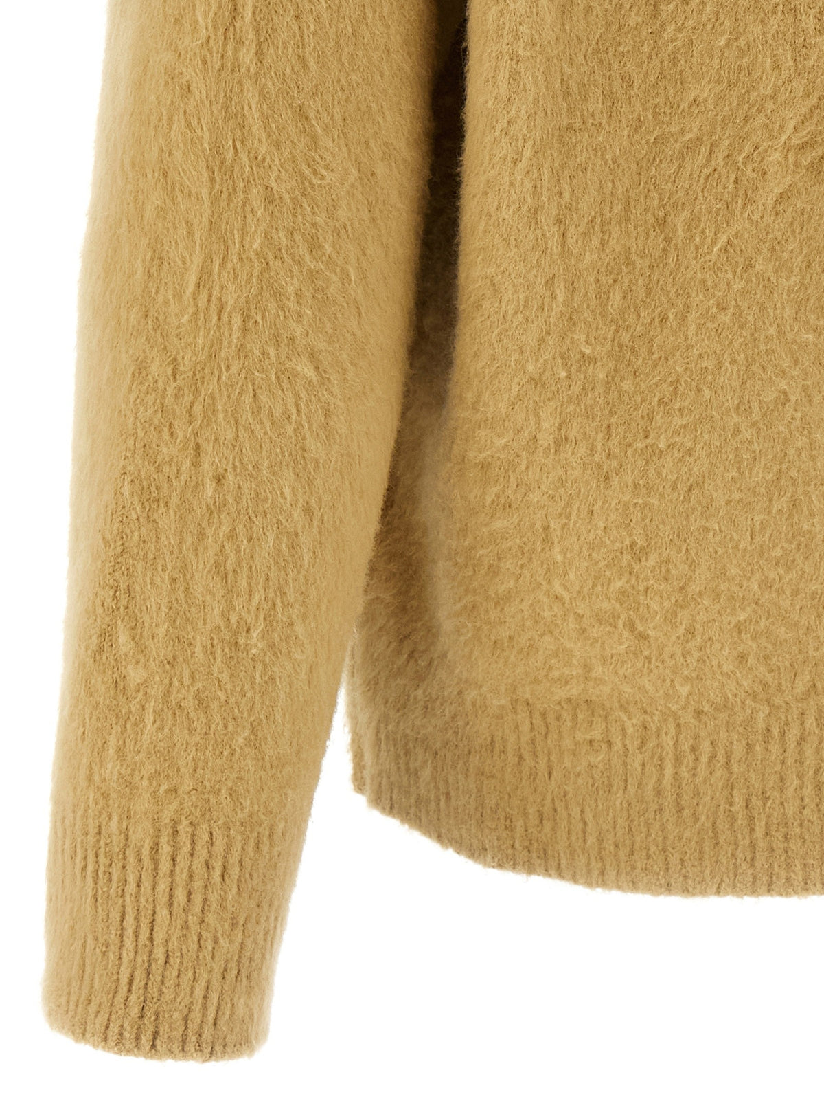 Shearling cotton sweater
