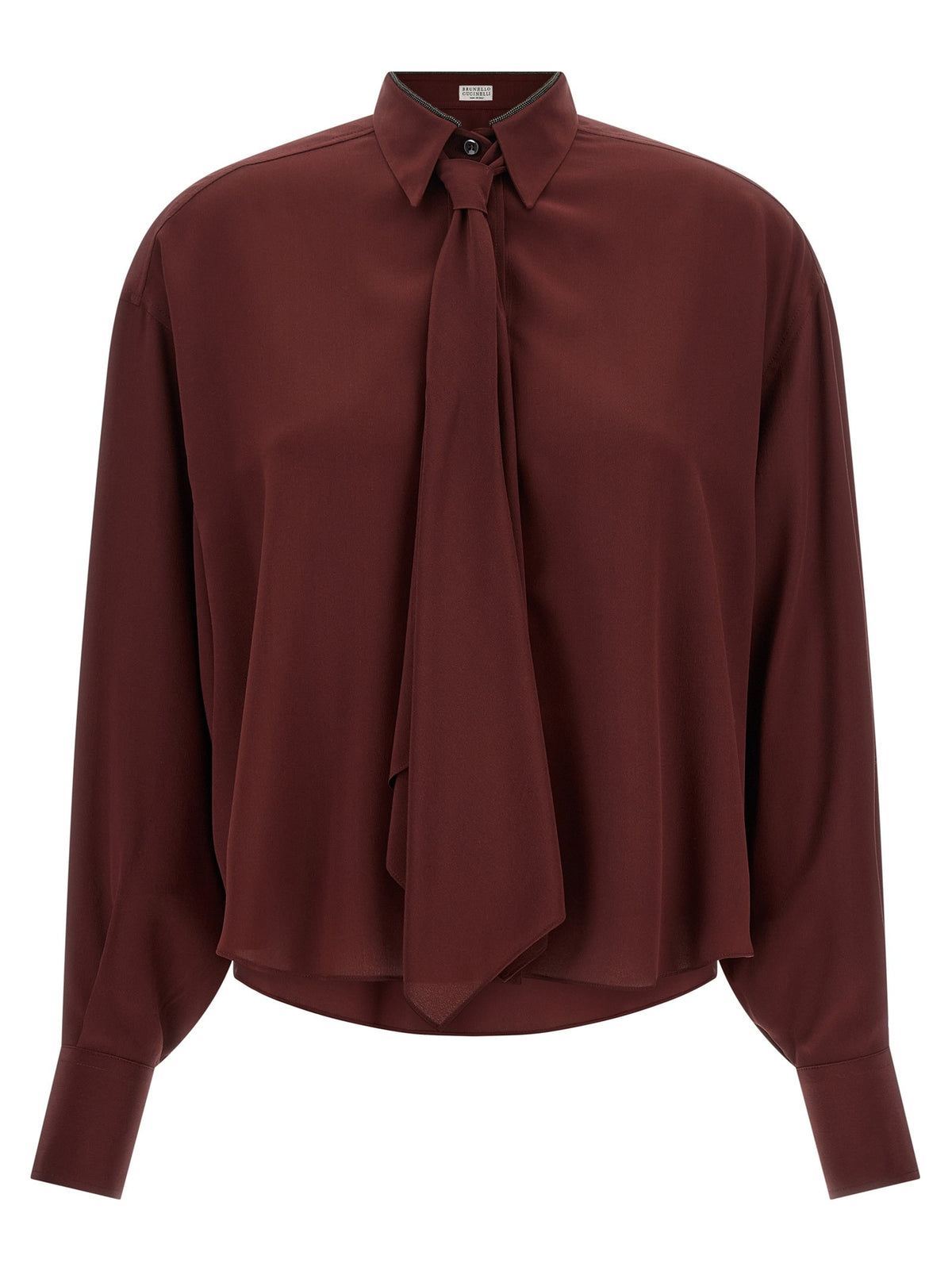 'Shiny Collar' shirt