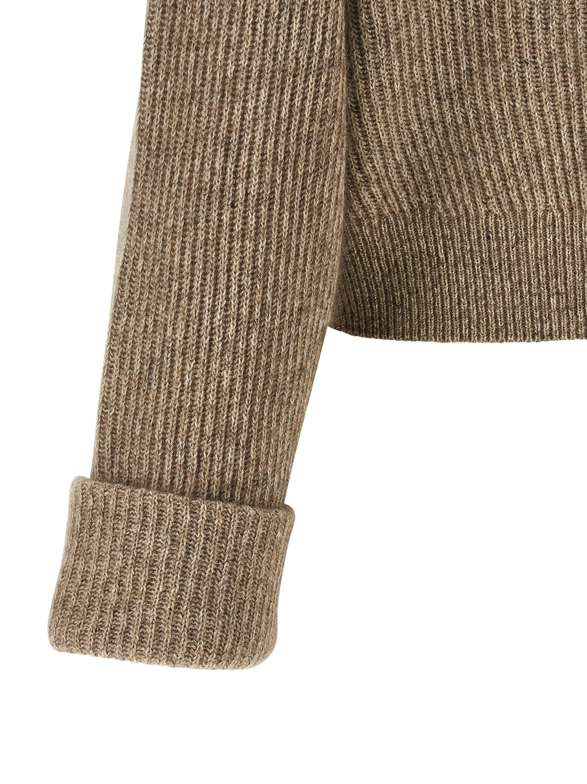 'Shiny Zipper Pull' cardigan