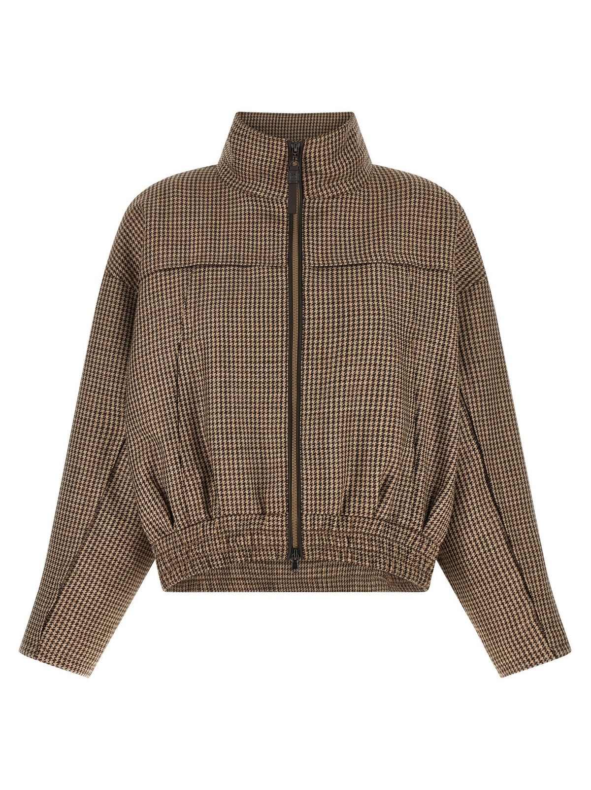 'Shiny Zipper Pull' jacket