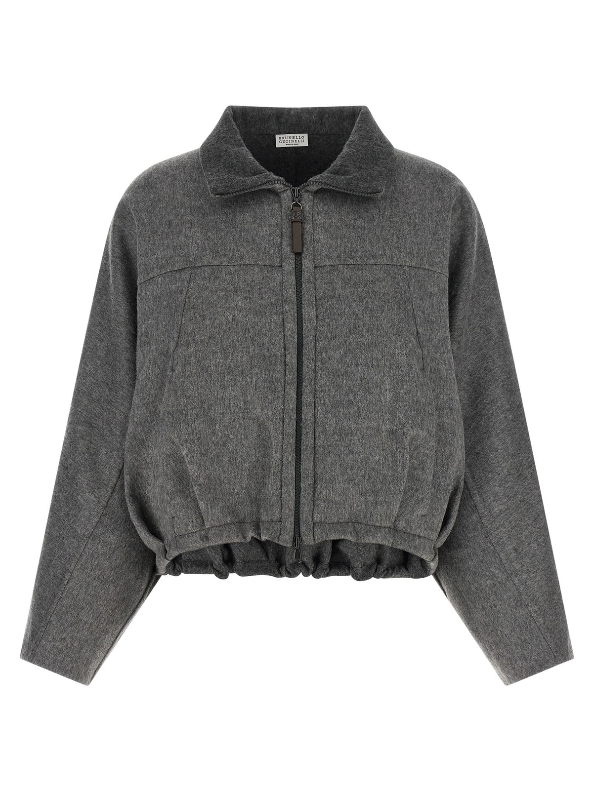 'Shiny Zipper Pull' jacket