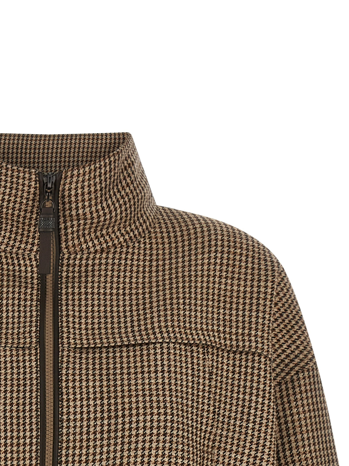 'Shiny Zipper Pull' jacket