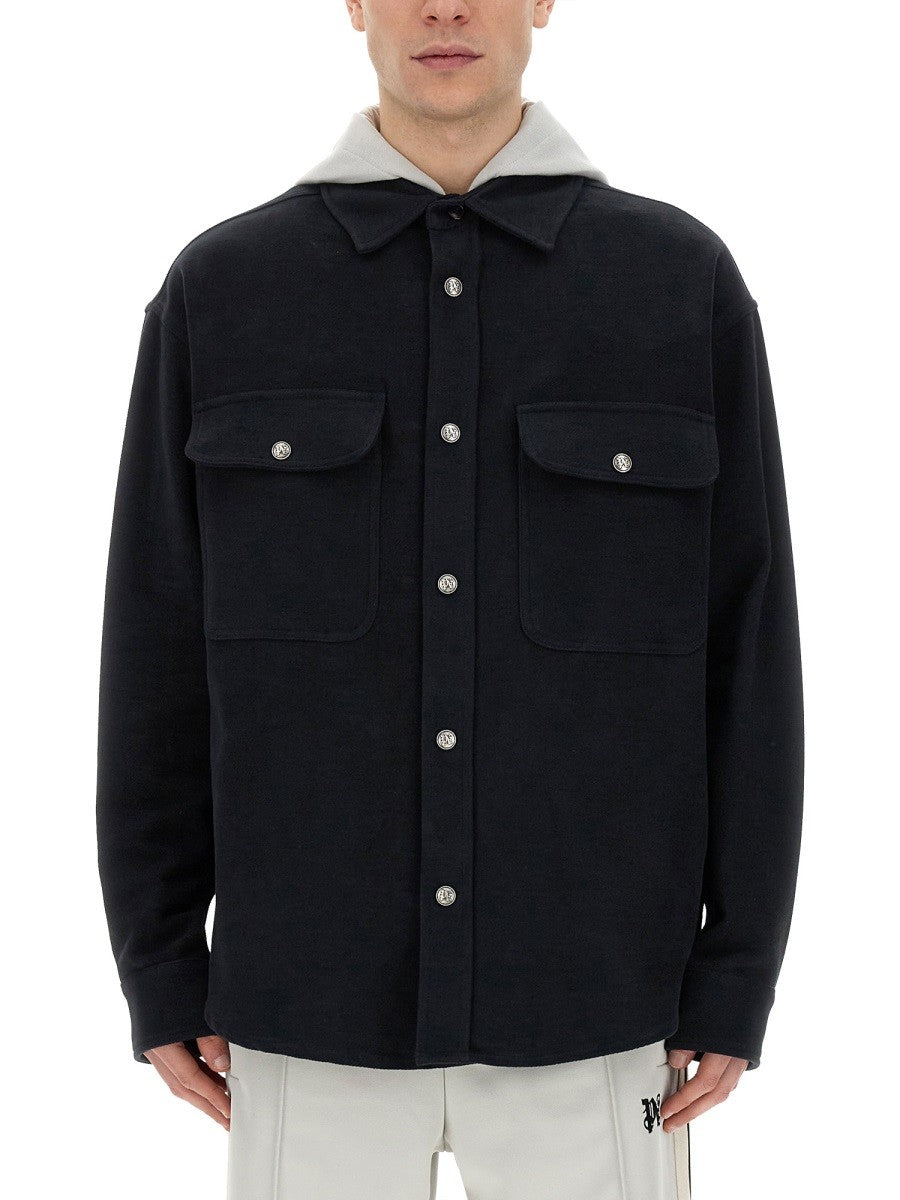 SHIRT-JACKET WITH MONOGRAM