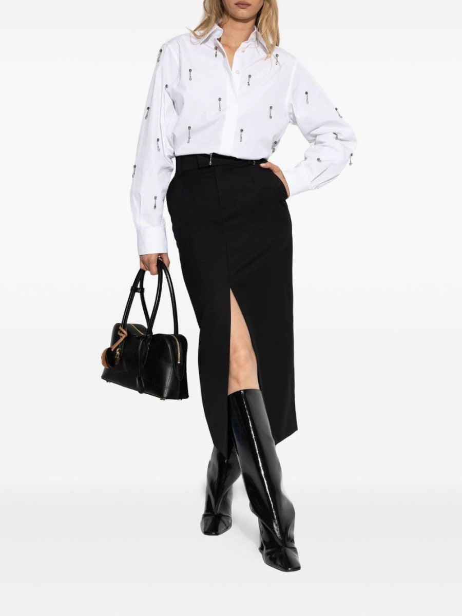 SHIRT WITH CRYSTALS