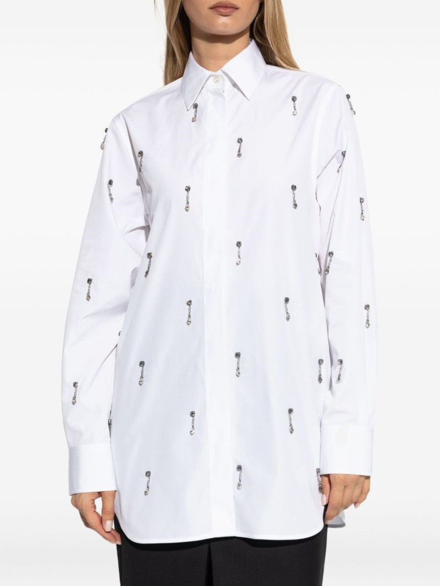 SHIRT WITH CRYSTALS
