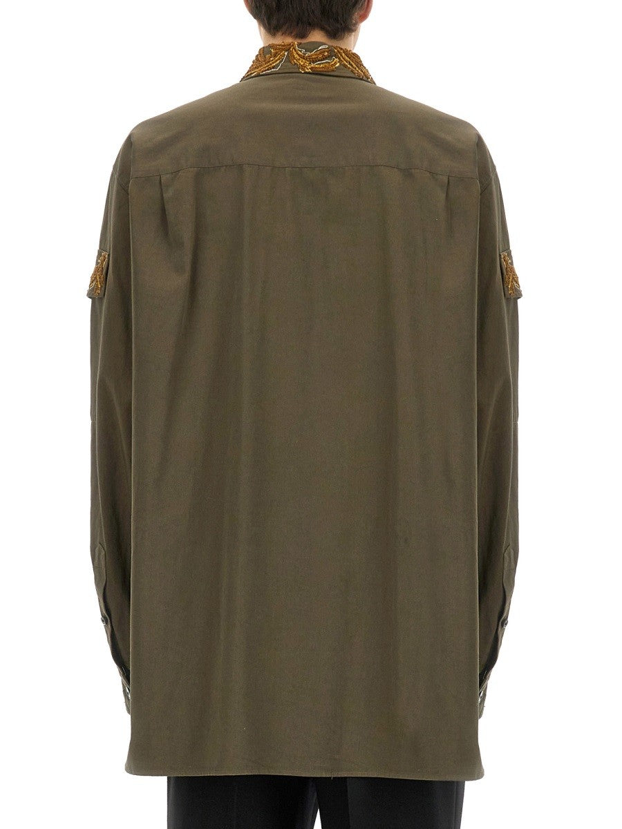 SHIRT WITH EMBROIDERY