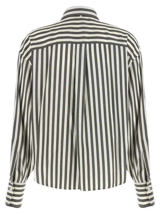 Shirt with scarf