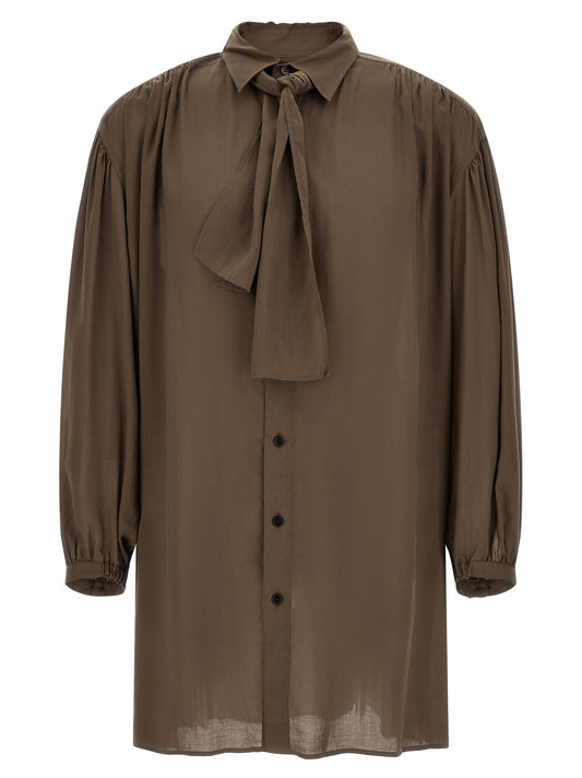 Shirt with scarf
