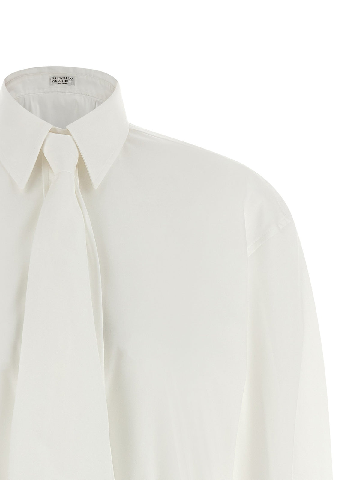 Shirt with tie
