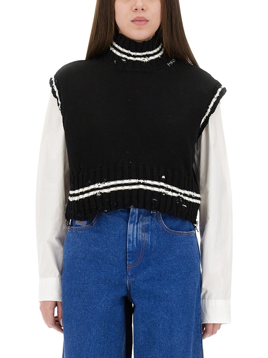 صدرية قطنية قصيرة