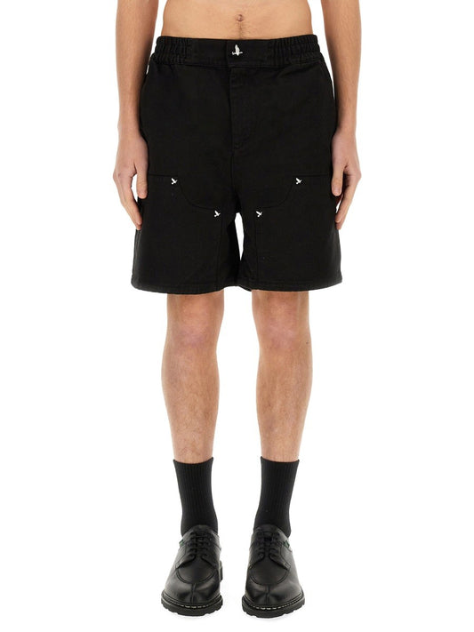 SHORT IN TWILL