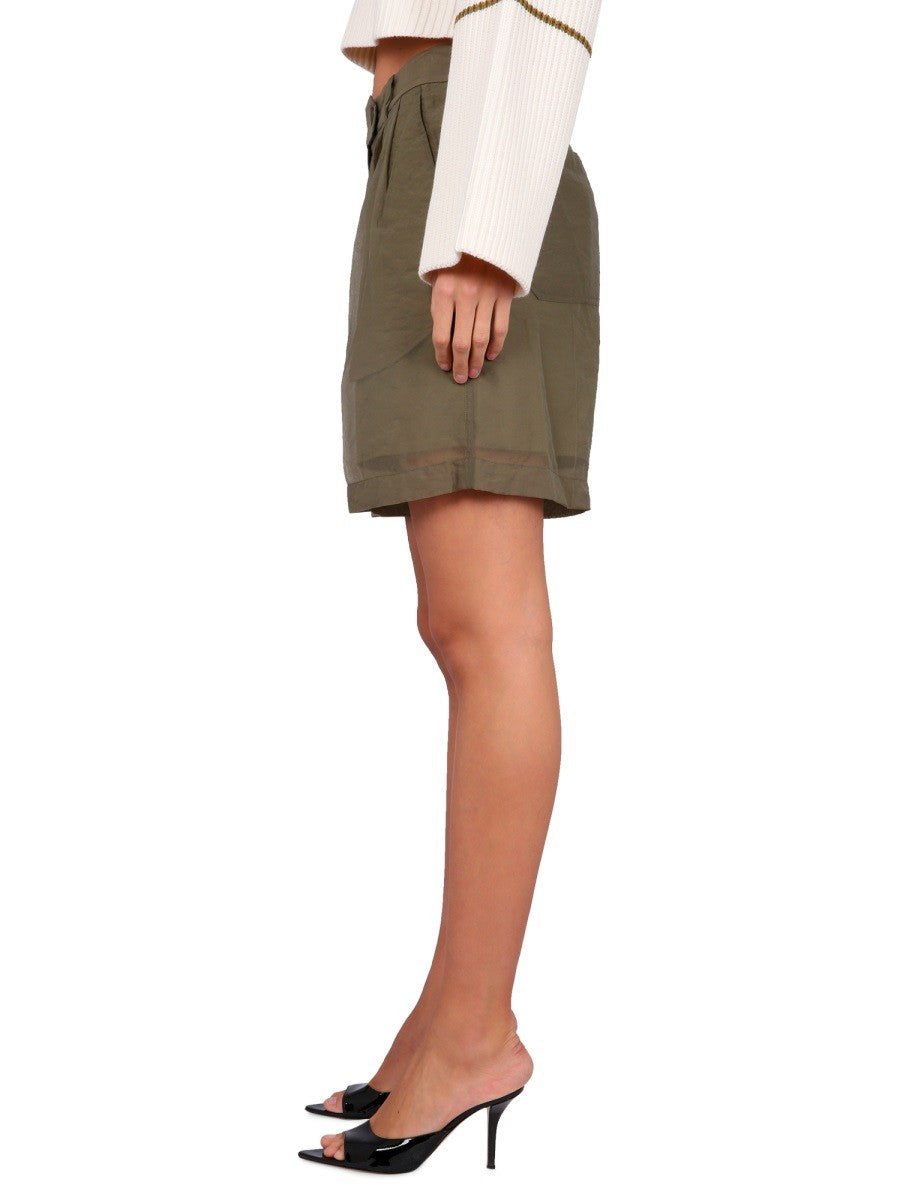 SHORT TRANSPARENT