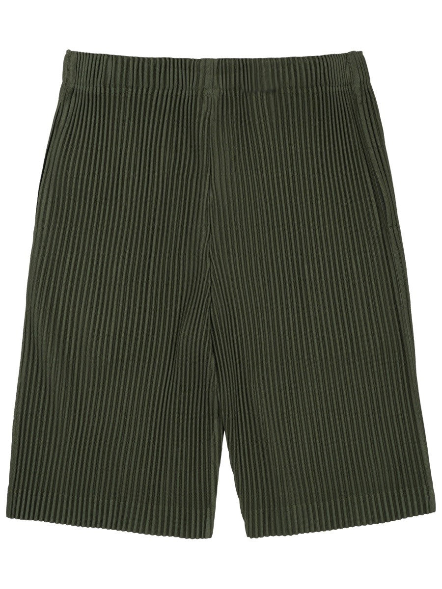 SHORTS PLISSETTATO