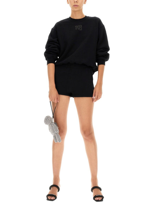 SHORTS WITH EMBOSSED LOGO