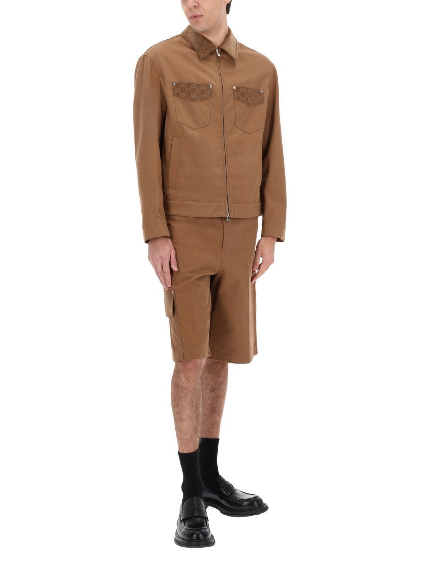 SHORTS WITH GG DETAILS