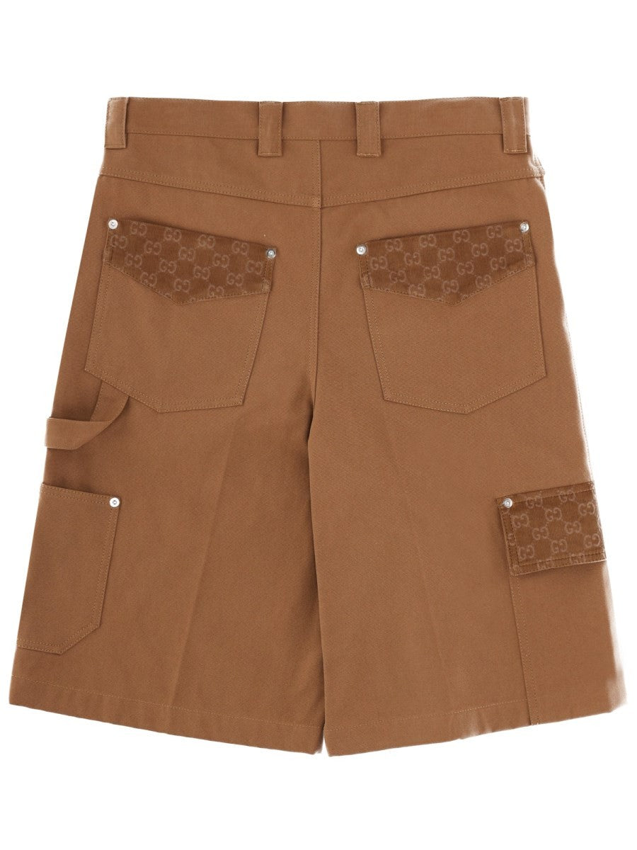 SHORTS WITH GG DETAILS
