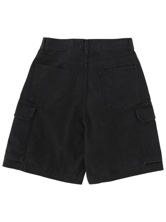 SHORTS WITH LOGO PATCH