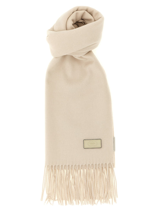 Silk and cashmere scarf