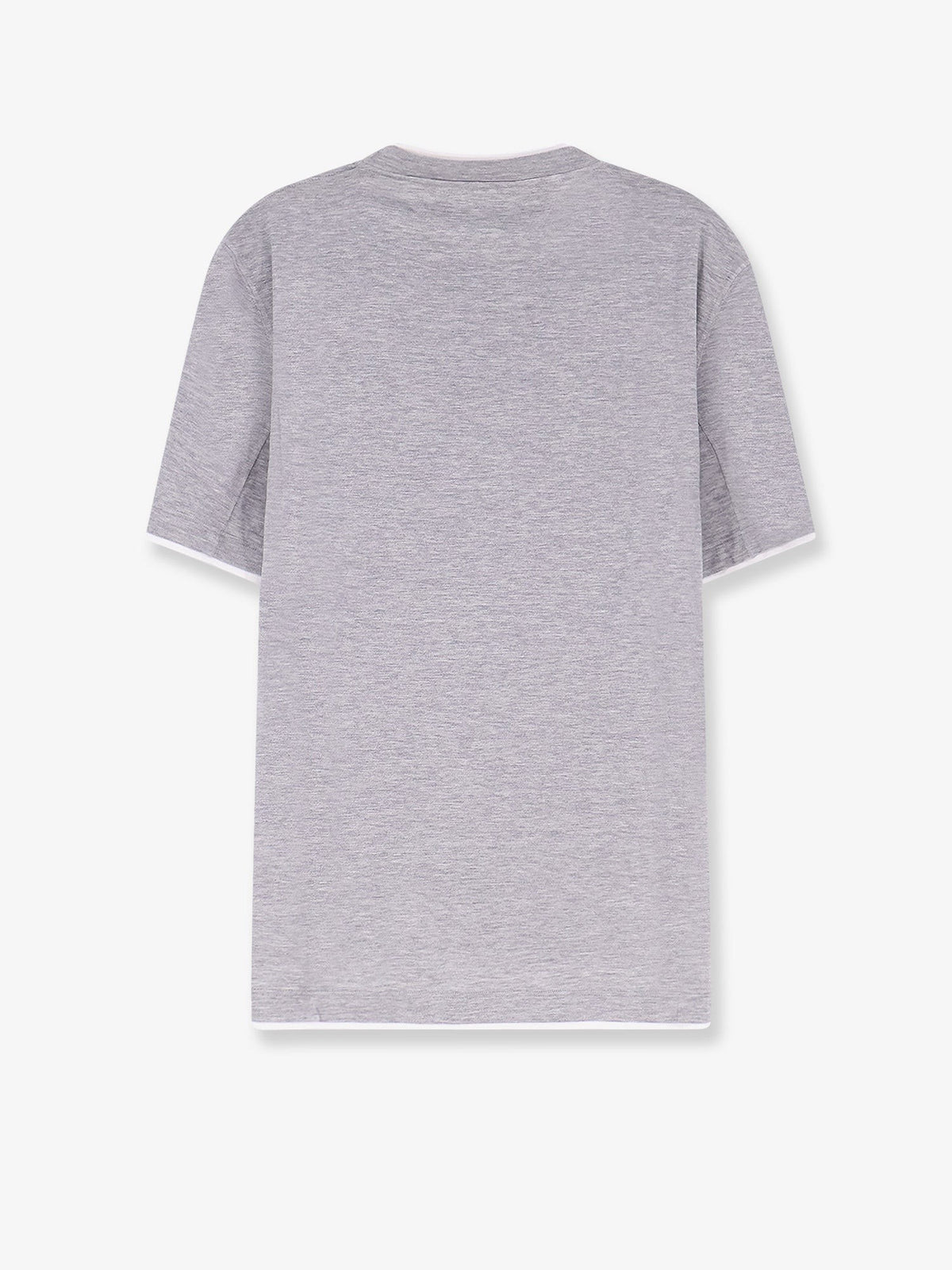 Silk and cotton blend T-shirt