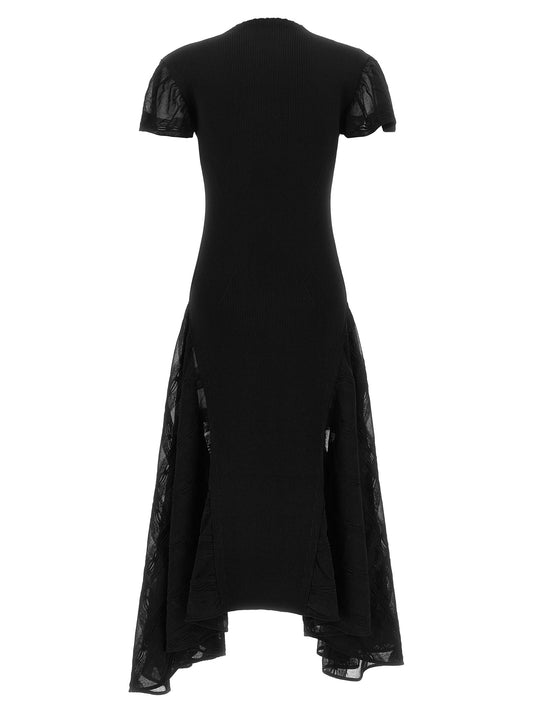 Silk and cotton dress