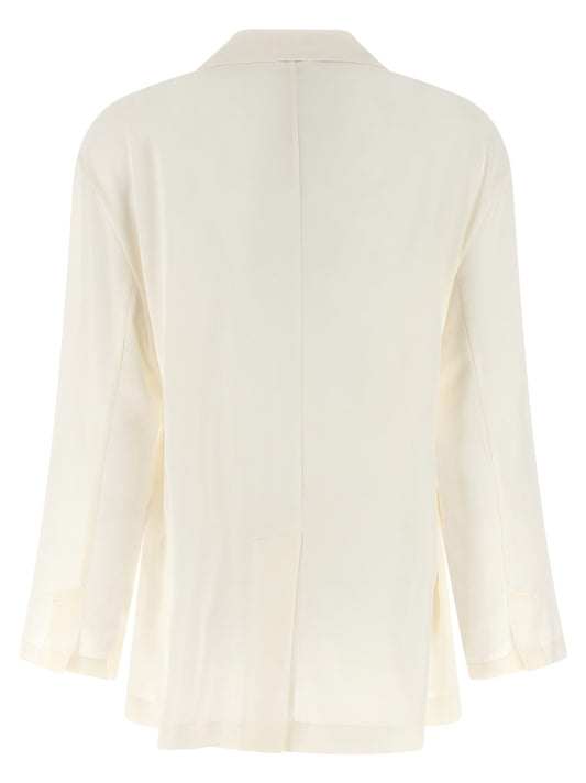 Silk blazer