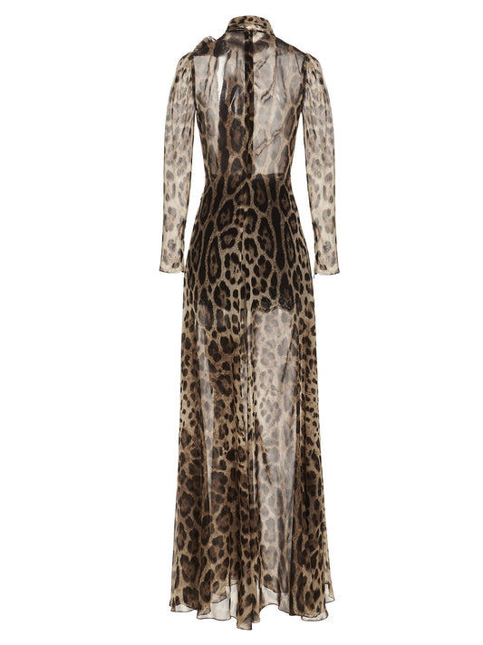 Silk blend dress