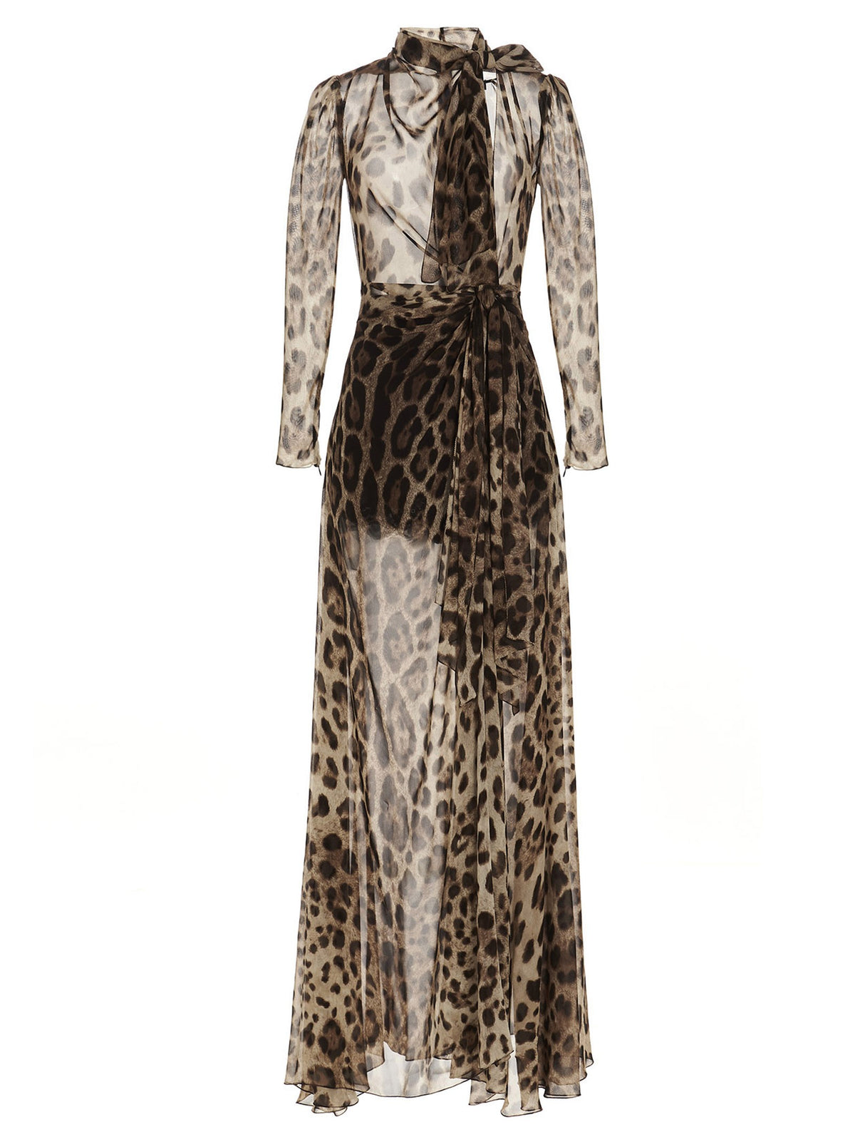 Silk blend dress