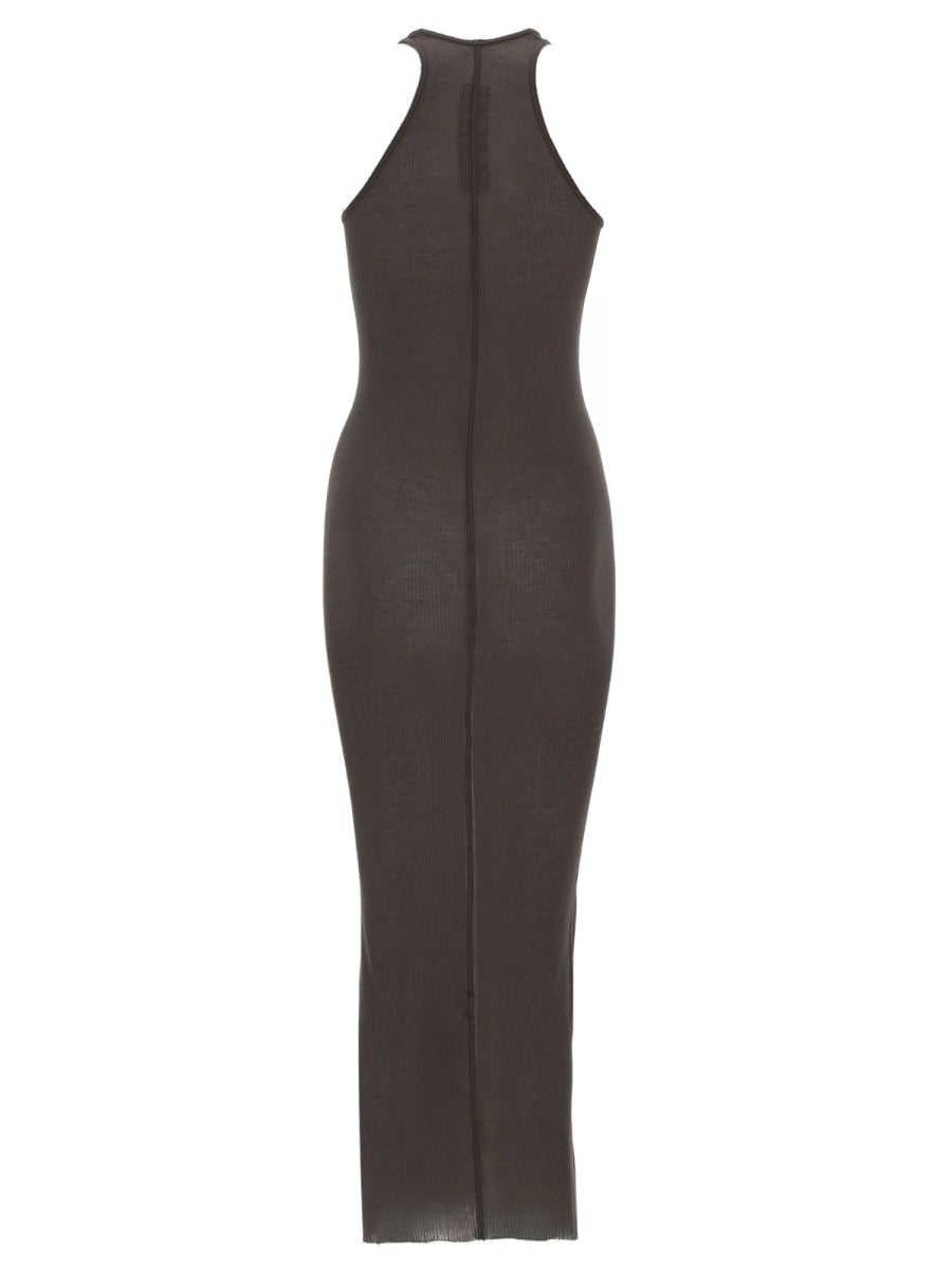 SILK BLEND MIDI DRESS