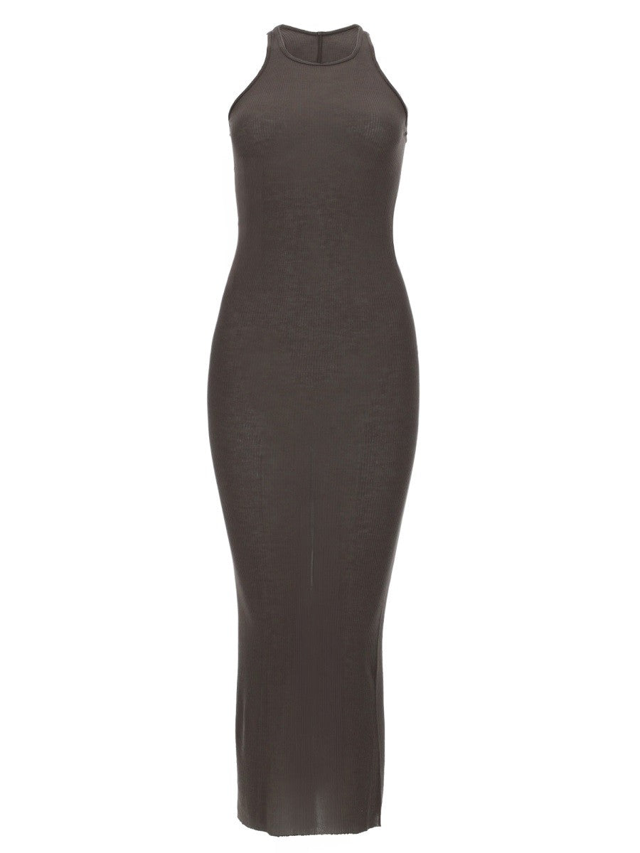 SILK BLEND MIDI DRESS
