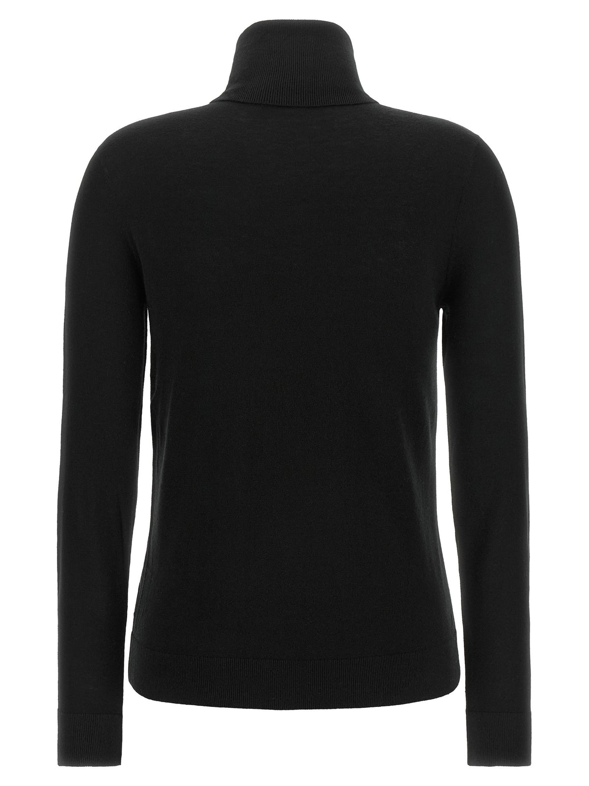 Silk blend turtleneck sweater