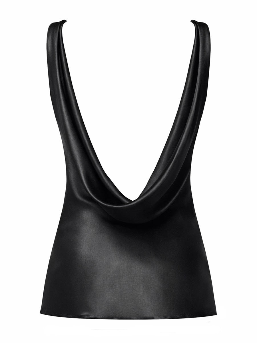 SILK DRAPED TOP