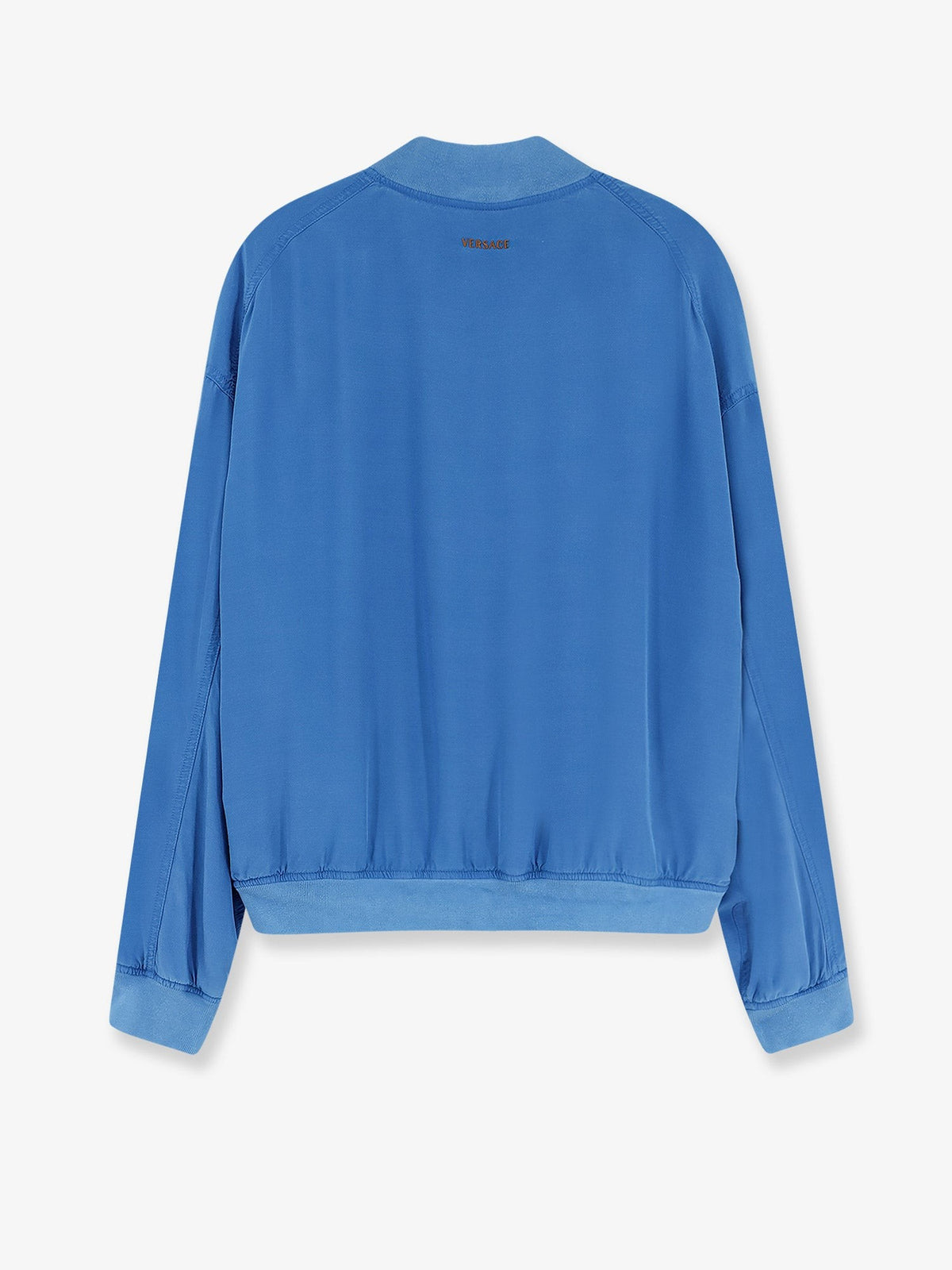 Silk poplin blouson