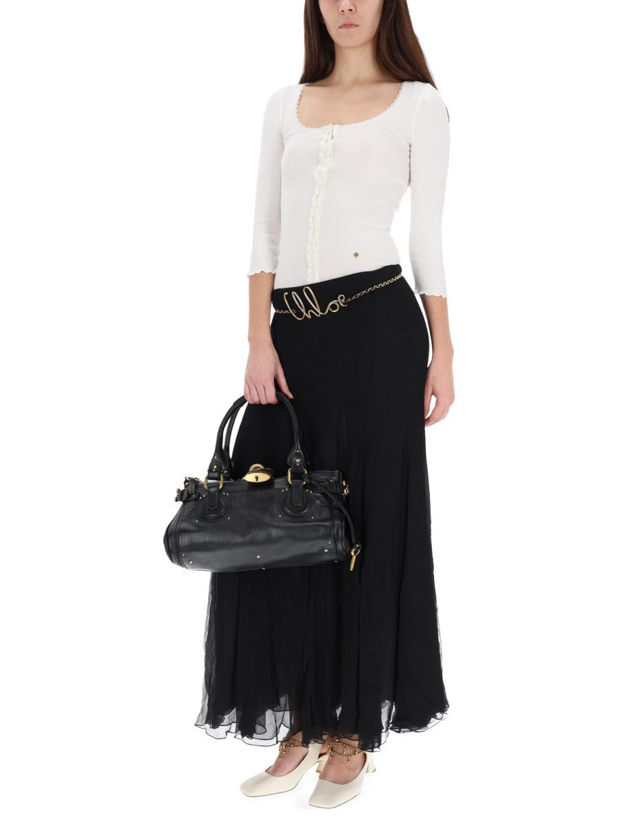 SILK MUSLIN MAXI SKIRT