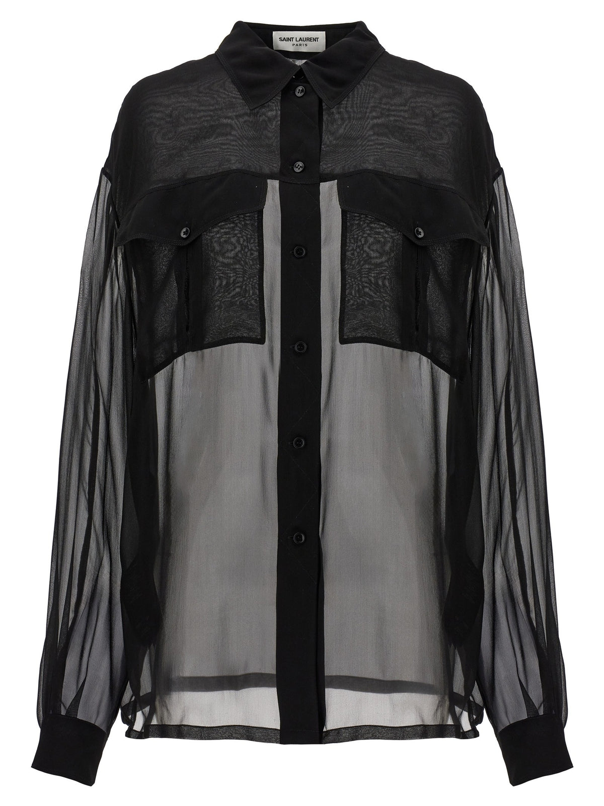 Silk muslin shirt