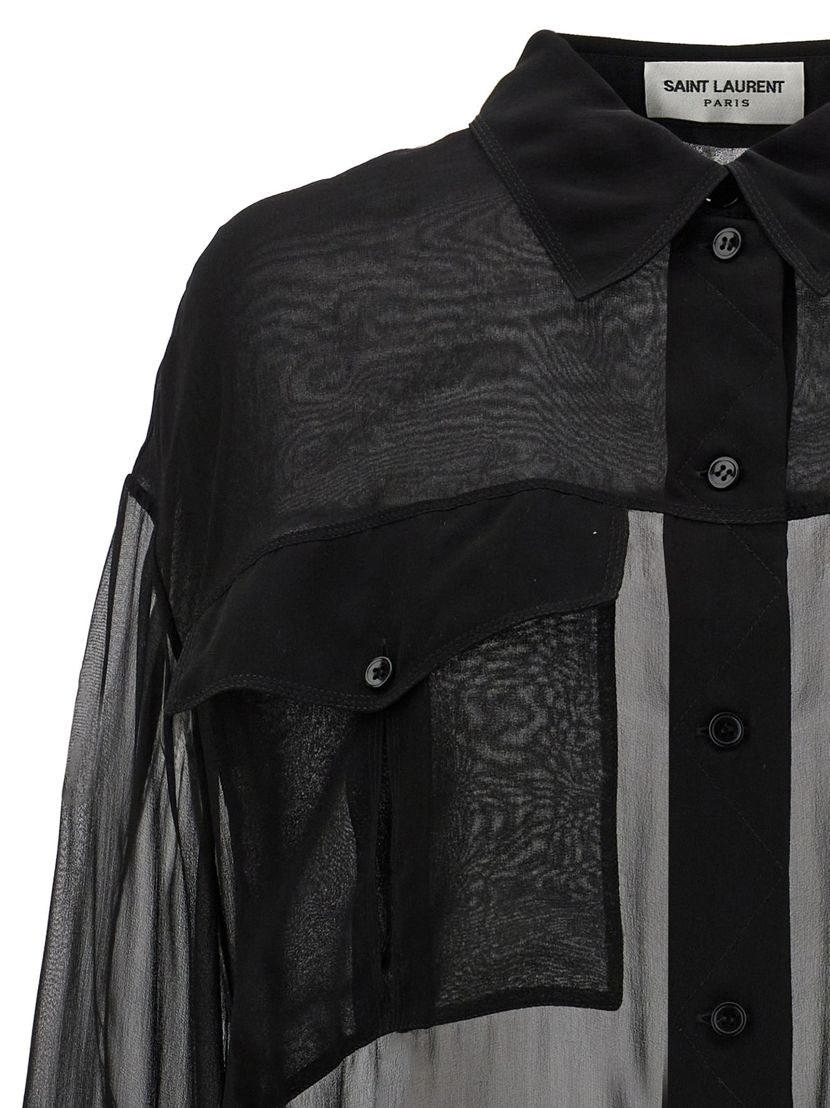 Silk muslin shirt