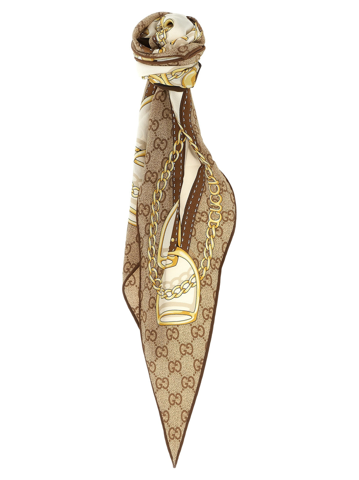 Silk scarf twill