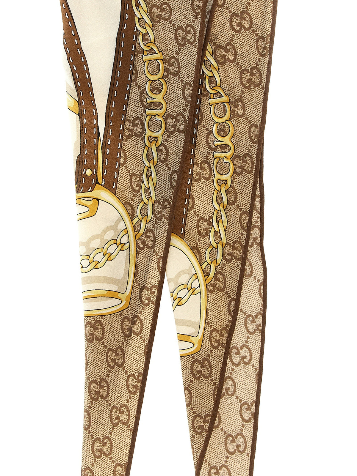 Silk scarf twill