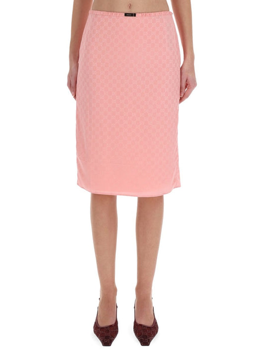 SILK SKIRT