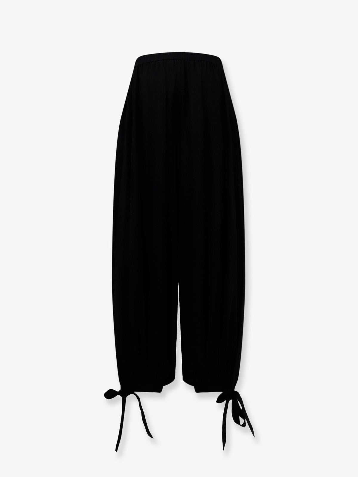 Silk trousers