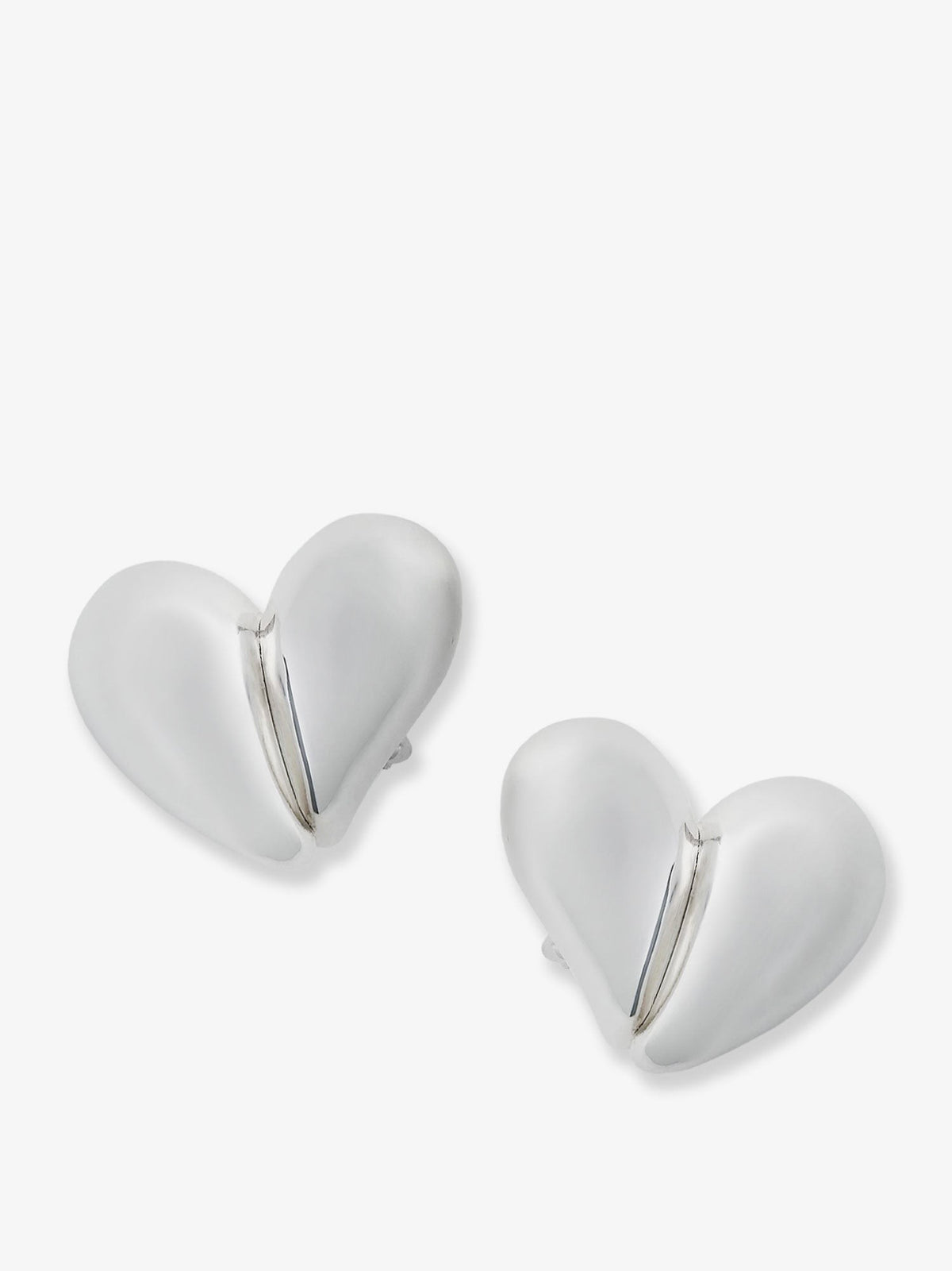 Silver earrings