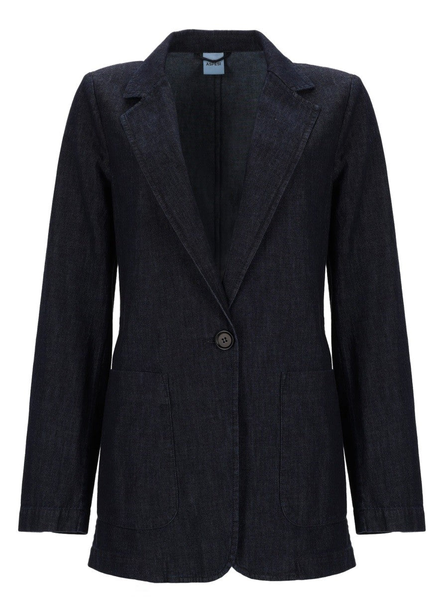 SINGLE-BREASTED DENIM JACKET