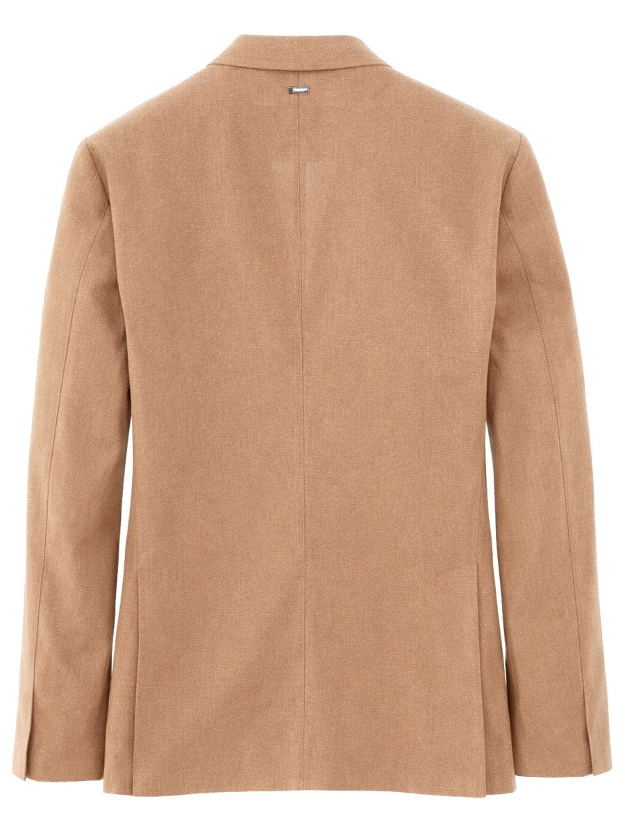 SINGLE-BREASTED LINEN JACKET