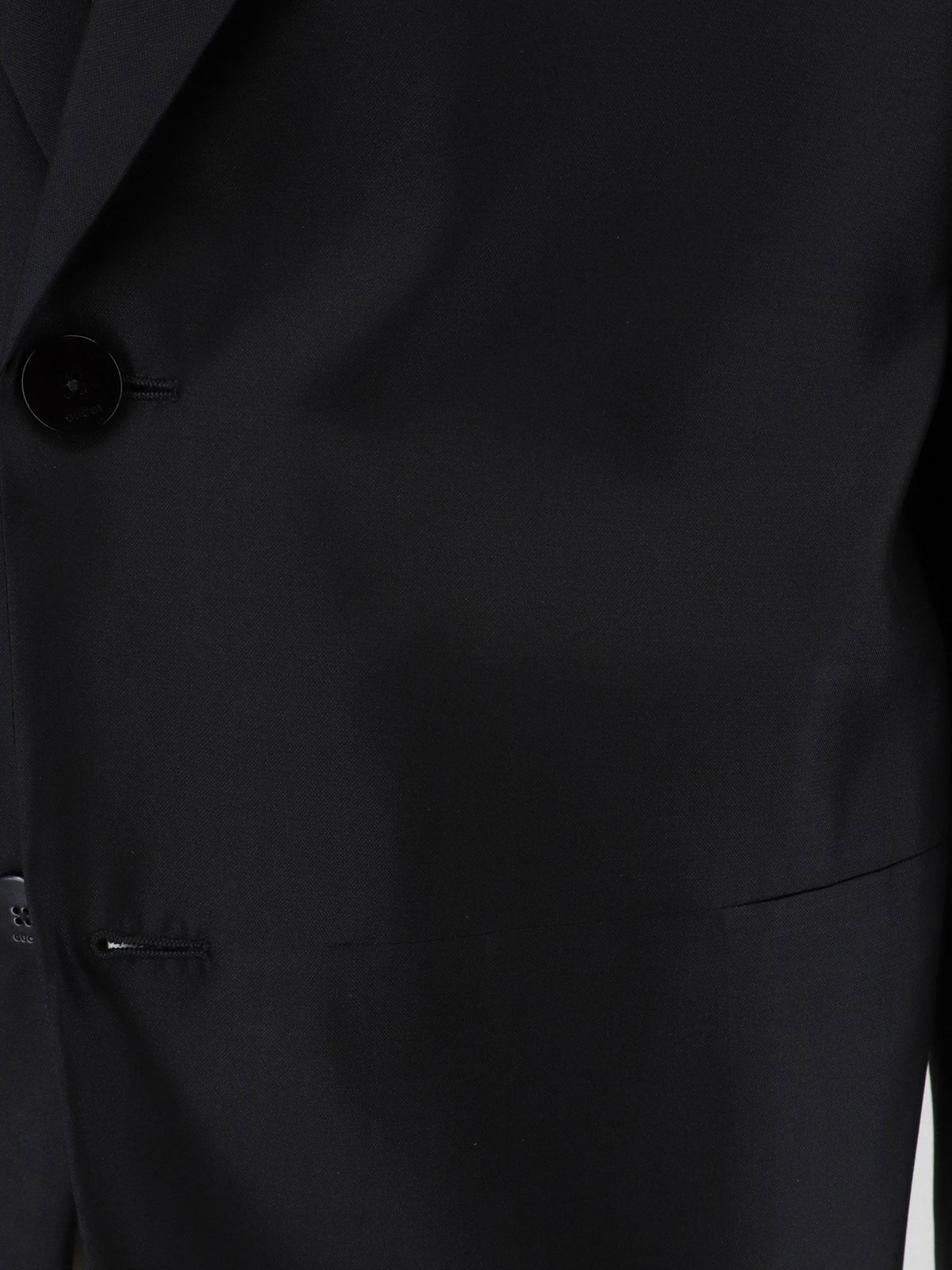 Single-breasted silk blazer