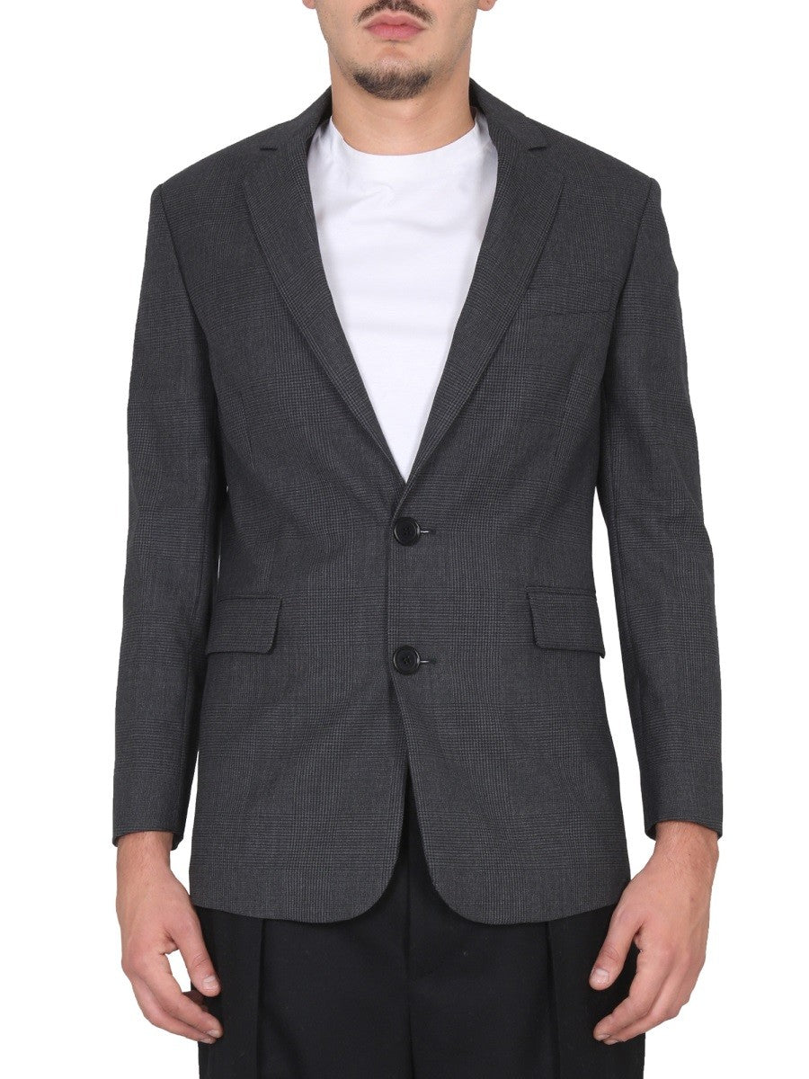 SINGLE-BREASTED VIRGIN WOOL JACKET