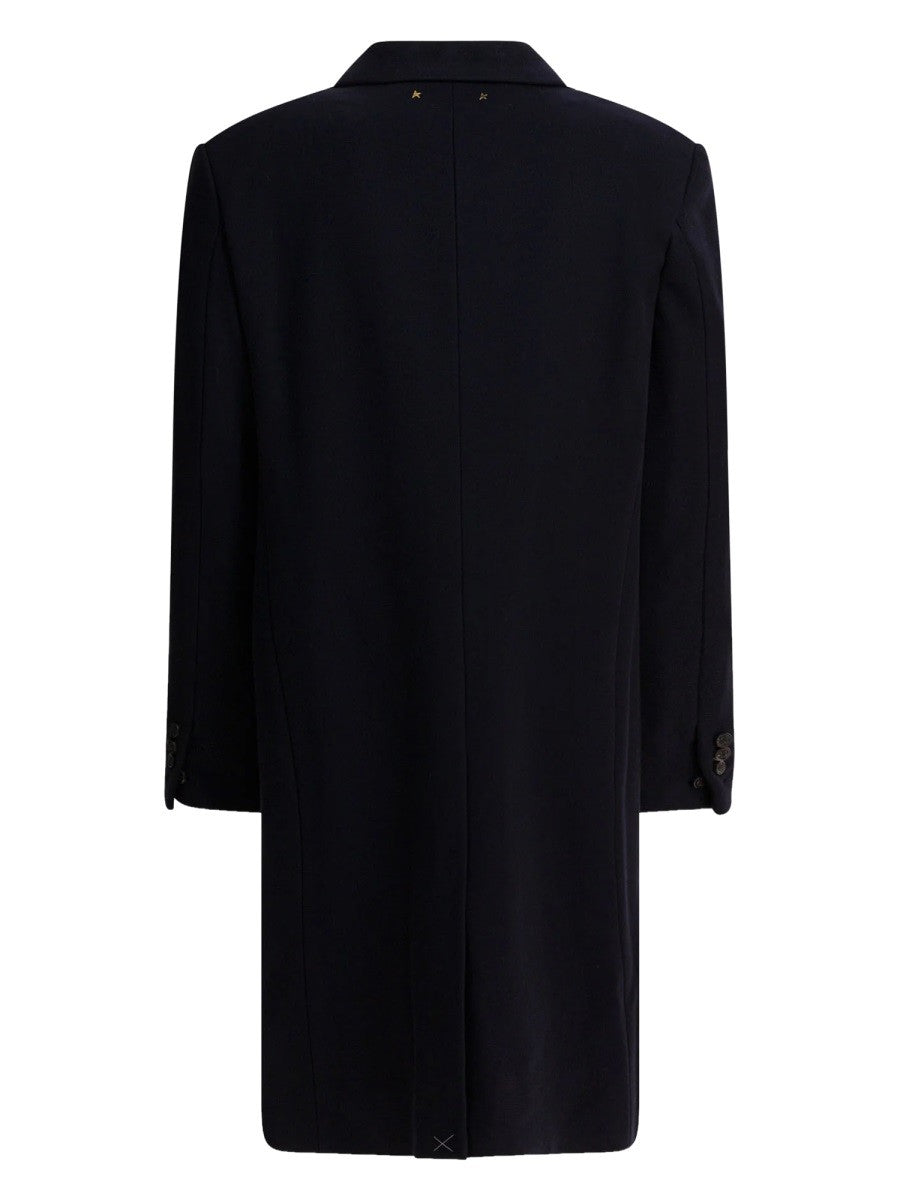 SINGLE-BREASTED WOOL COAT