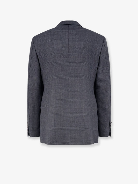 Single-breasted wool suit